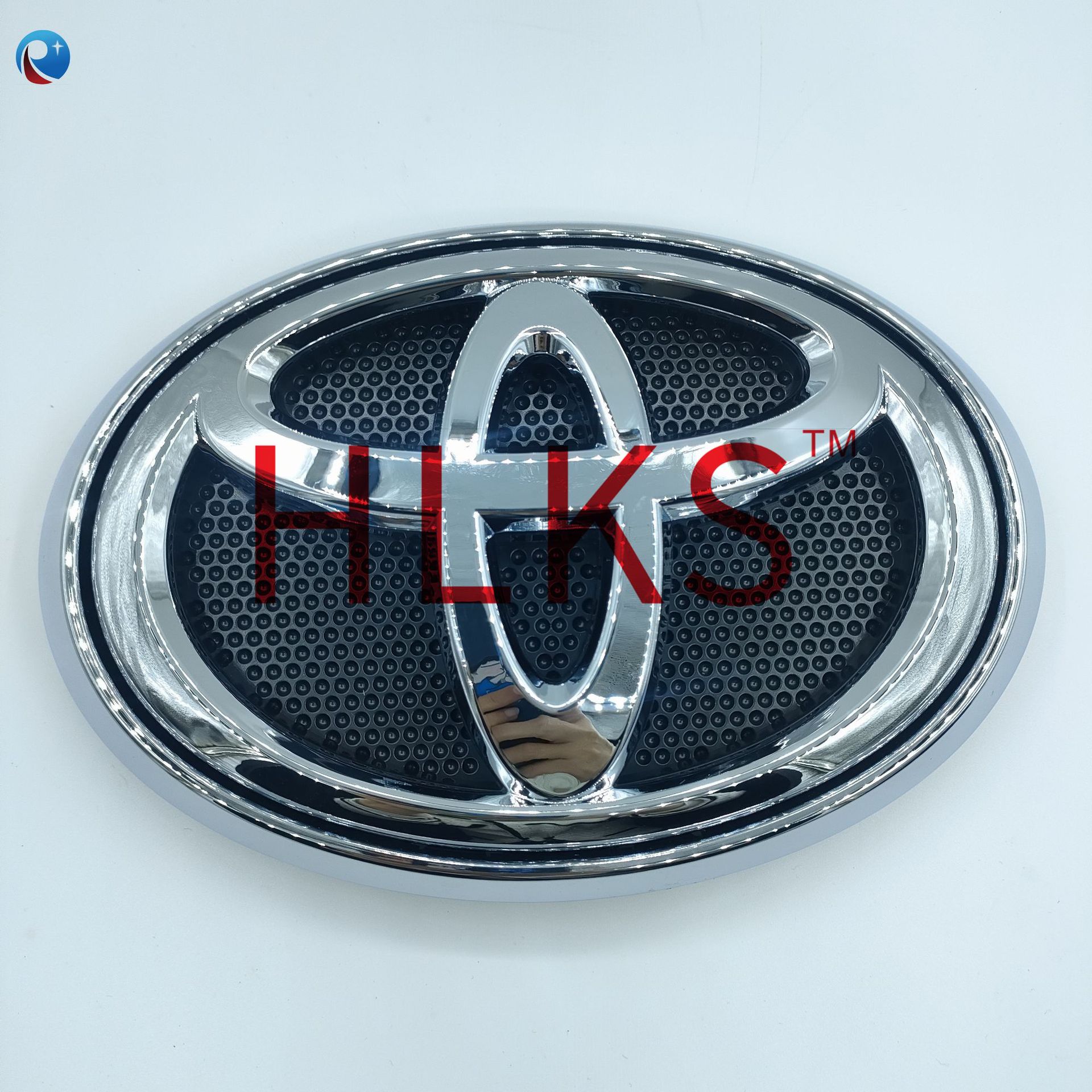75310-0k040 adecuado para Toyota HELAX REVO Logotipo de malla China con base coche galvanoplastia frente coche logo