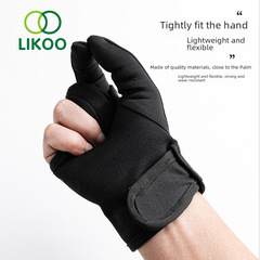 Three-Finger Heat-Resistant Hairdressing Gloves: Insulated for Perm Treatments, Designed Specifically for Salon Use—Perfect for Styling with Flat Irons and Curling Wands.