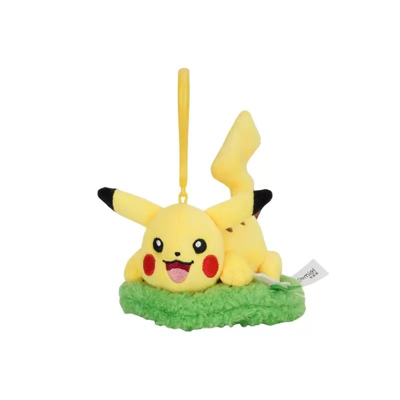 Pikachu hierba colgante de peluche 11,5*7,5*7,5 cm