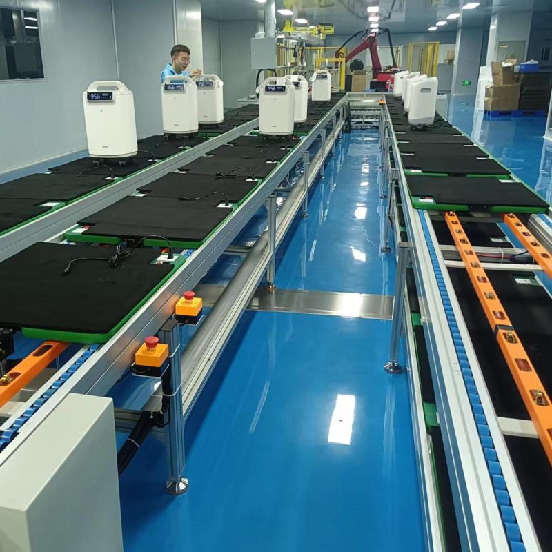 非标生产加速线输送设备配件组装线用于生产电子产品或手机组装