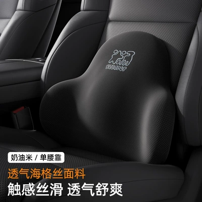 Lumbar Support for Car Use — Headrest - mesh-t-958mh-b-space-black