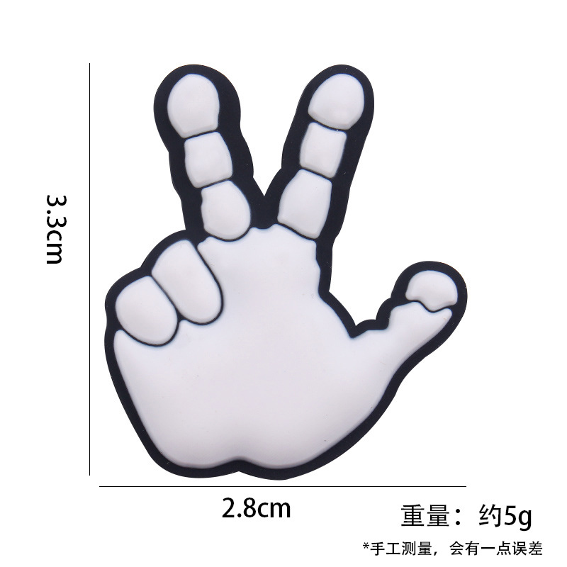 Productos creativos para bebés DIY dibujos animados palma de silicona joyas para bebés tetas cadena de dientes molares accesorios de pulsera de diente nuevo