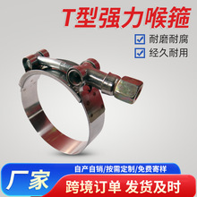 厂家供应T型强力喉箍 T型弹簧强力卡箍 增压器用T型沟槽强力卡箍