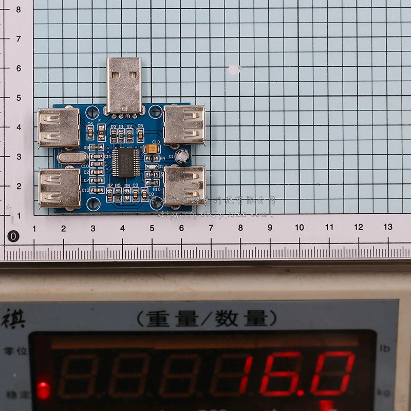 USB-хаб USB2.0, модуль удлинителя USB 1 в 4 / 1→4, модуль на чипе GL850G
