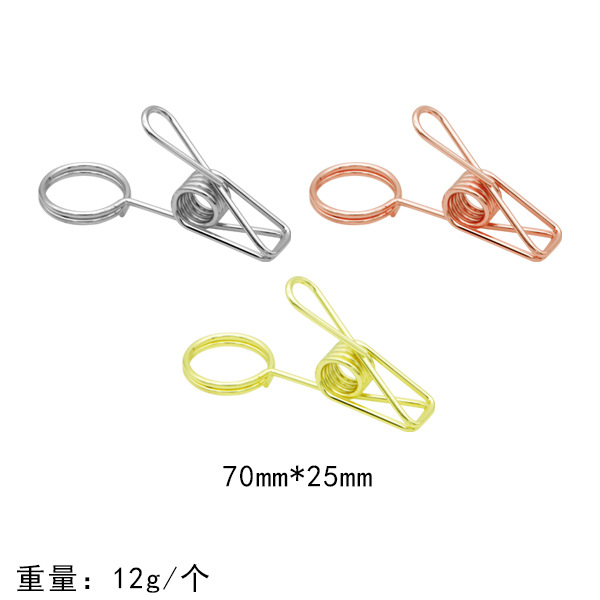 Clip de nota colgante de 70mm