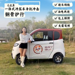 電動乗用車の電動四輪車の女性の成人の油の電気の両用の代行車の閉鎖式の電気自動車の電気自動車の電気自動車の車