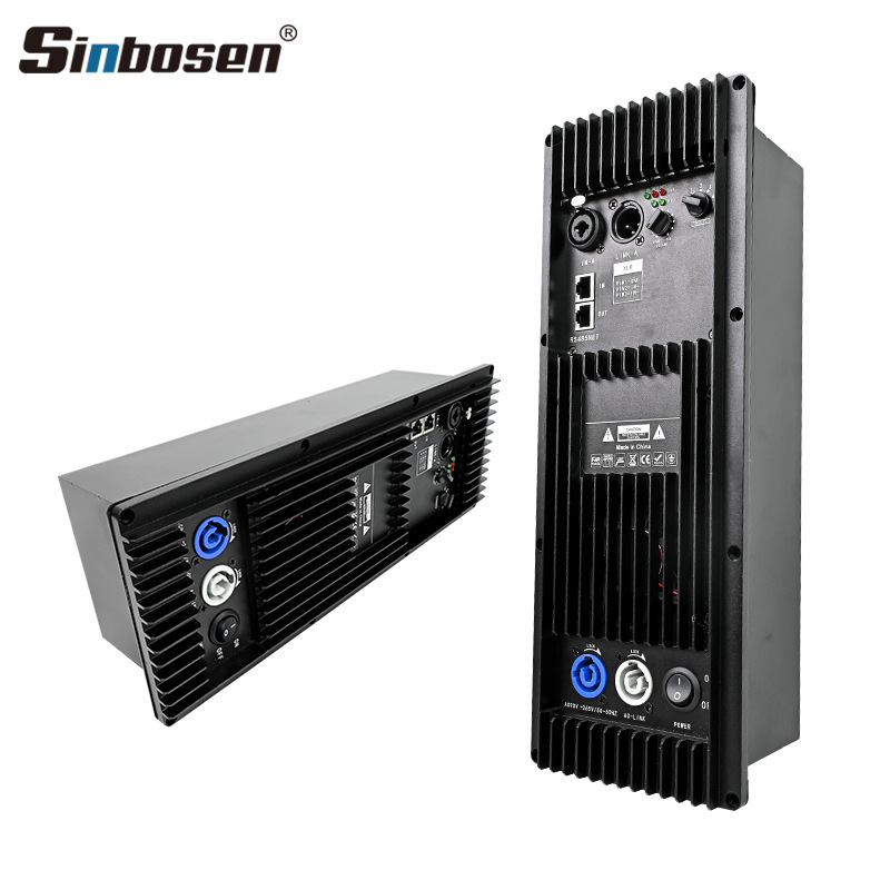 DM15.5 Placa de amplificador de potencia activa 1500W 500W Audio profesional Placa de módulo Amplificador para subwoofer de 18 pulgadas