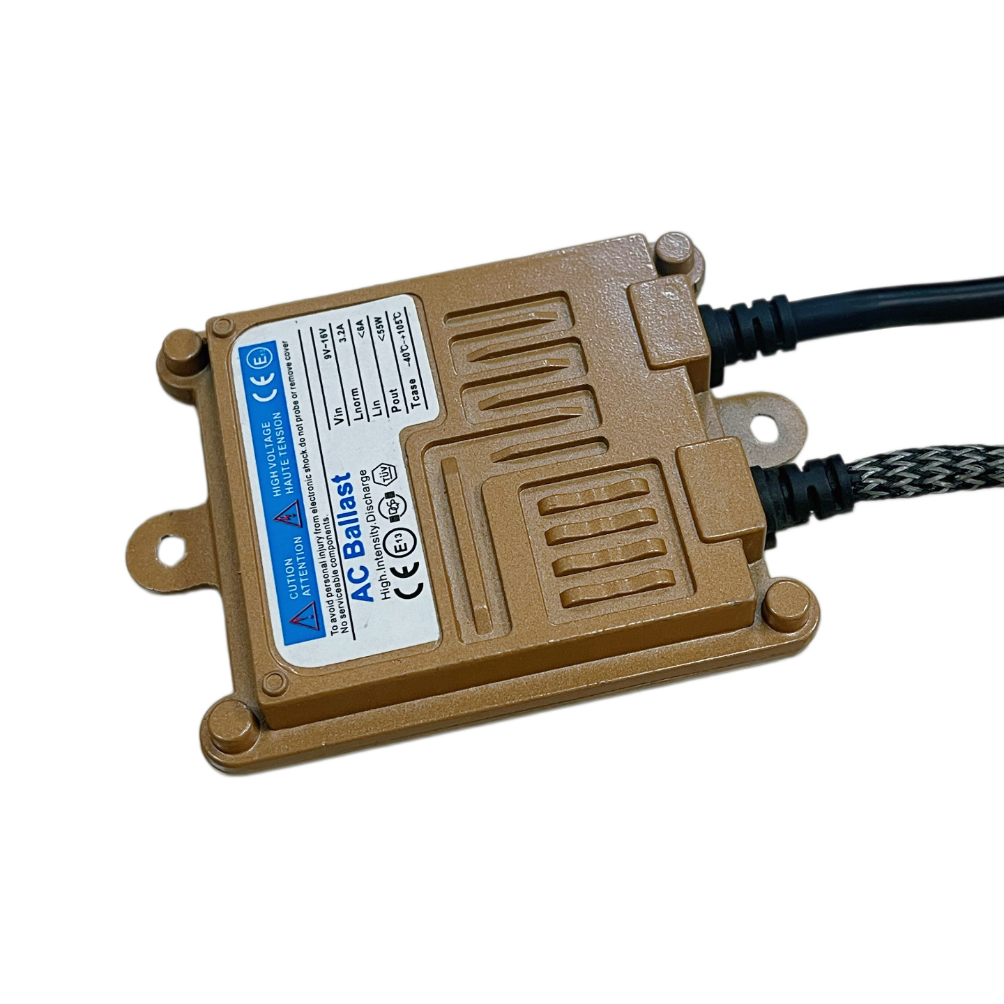 HID xenon lamp ballast, 55W, 12V, quick-start ballast, automotive xenon headlight starter