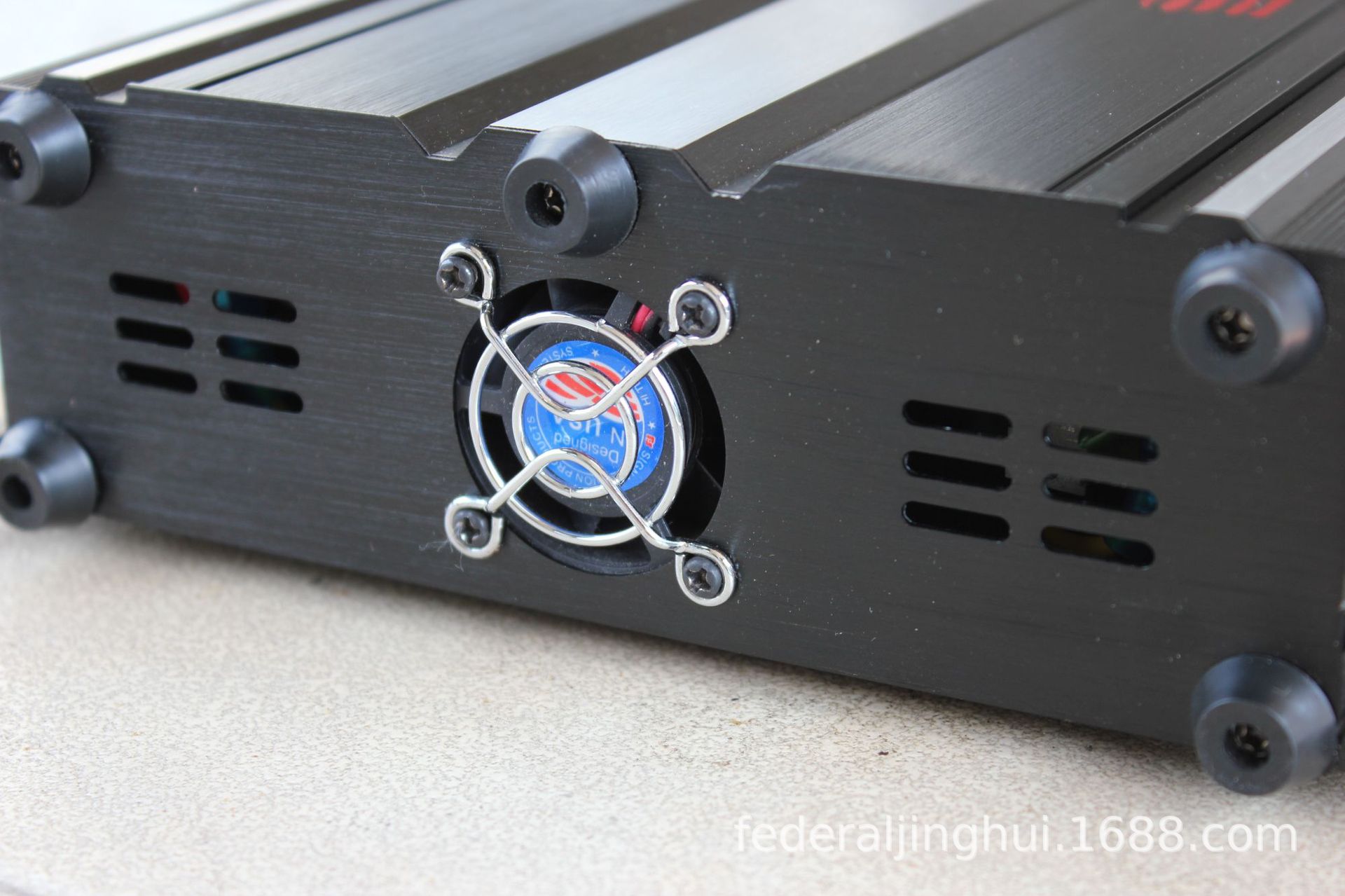 Car-mounted wireless siren amplifier, loudspeaker, high-frequency speaker, 600W alarm, A10R5 + octagonal speaker