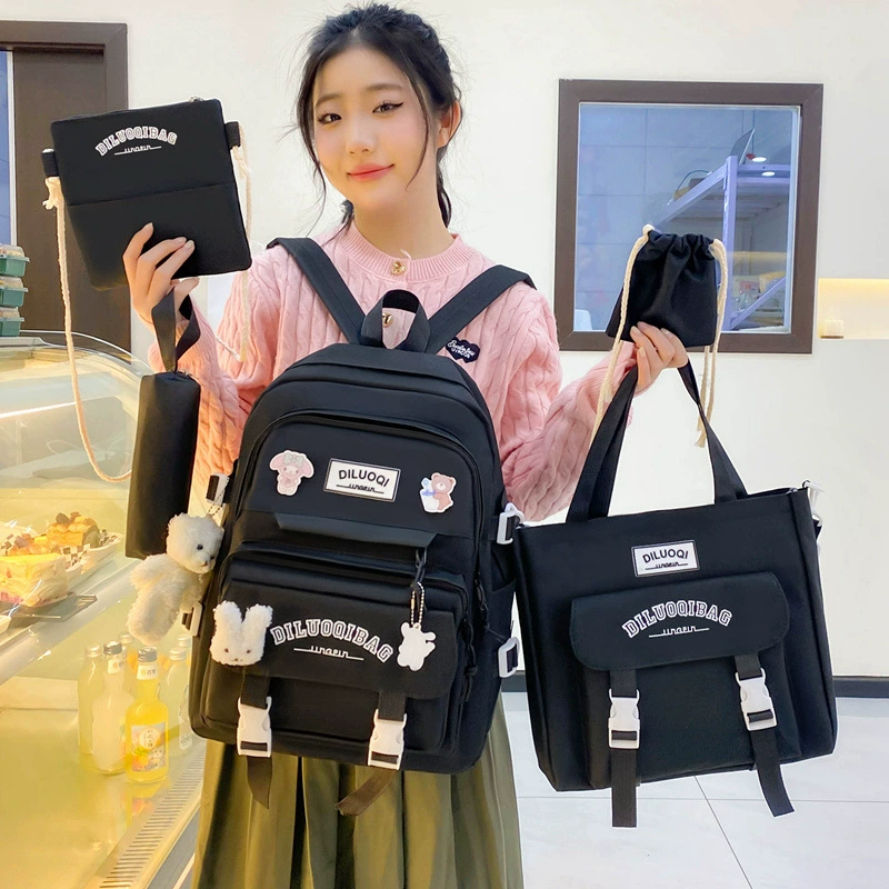 Backpack, universal capacious set, for secondary school