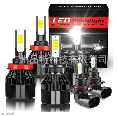 fog lamp far and — Ön faralar - c6-black-pack-of-6-h7h119005-black-and-white