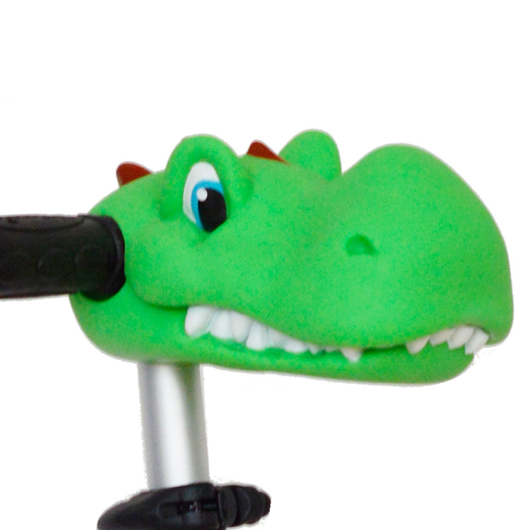 Suministro transfronterizo de accesorios de cochecito para niños scooter dibujos animados lindo cabeza de animal decoración bicicleta anticolisión casco