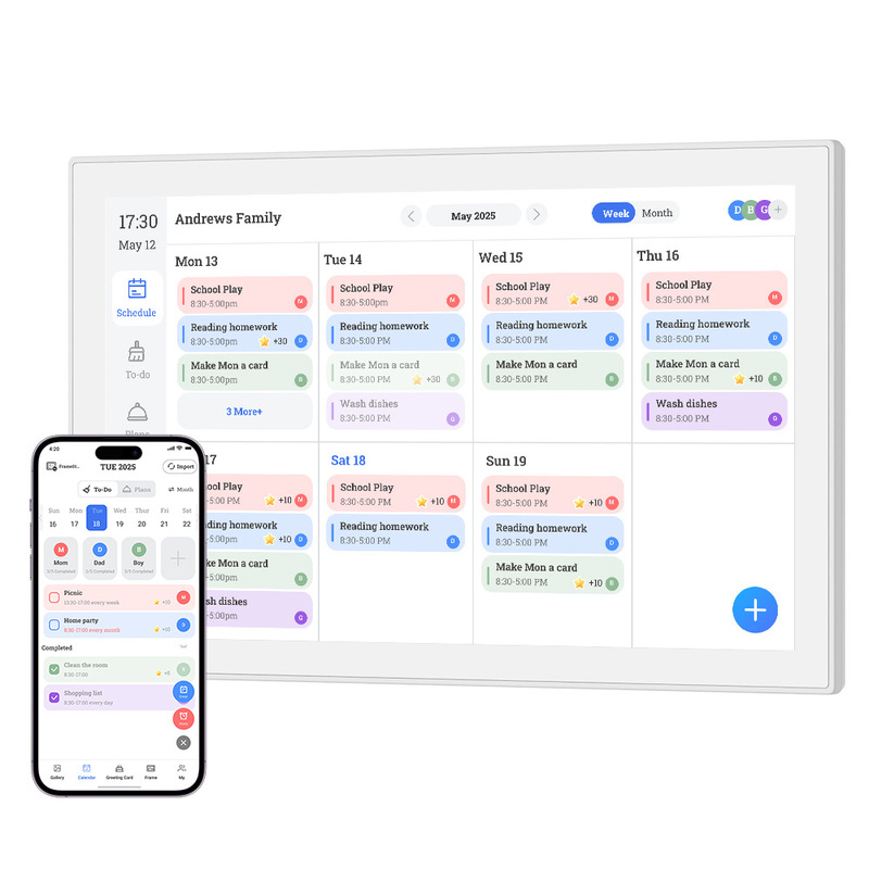 New 10.1inch Smart Calendar Cloud Photo Frame Schedule Management Multifunctional Electronic Photo Album Fotocube Calendar Machine New 10.1inch Smart Calendar Cloud Photo Frame Schedule Management Multifunctional Electronic Photo Album Fotocube Calendar Machine