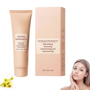 Purifying Exfoliating Gel, Cleansing Face and Body Exfoliating Scrub