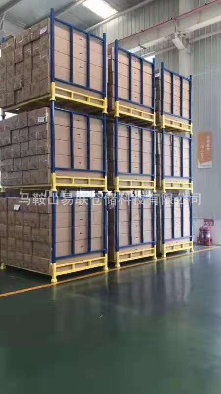 易联Q235　宁波堆叠架　仓储堆叠架　折叠布匹架  折叠巧固架