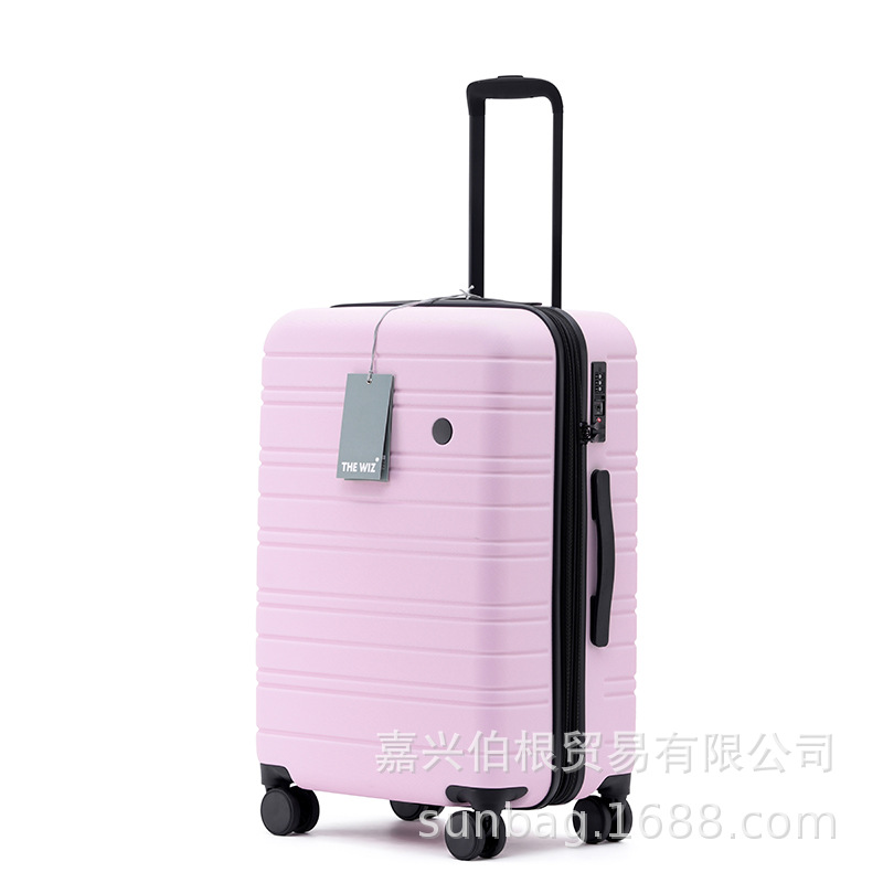 Maleta trolley de comercio exterior de exportación, maleta de tres piezas, maleta de gran capacidad para estudiantes masculinos y femeninos, maleta con capa de expansión