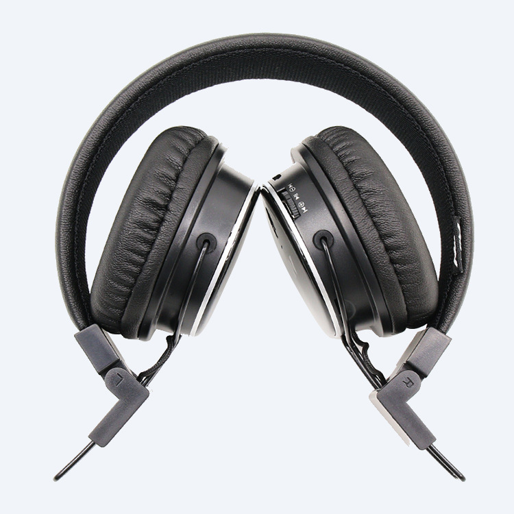 Auricular NIA-Q8 Bluetooth auriculares tarjeta MP3 radio compacto plegable suave orejeras sin presionar los oídos