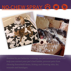 YEGBONG anti-chewing spray to prevent cats and dogs from scratching and chewing on the sofa to correct bad behavior correction spray