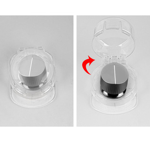 Gas Stove Switch Protective Cover Protective Cover High Temperature Resistant Kitchen Natural Gas Stove Switch Button Cover Protective Cover Button Cover