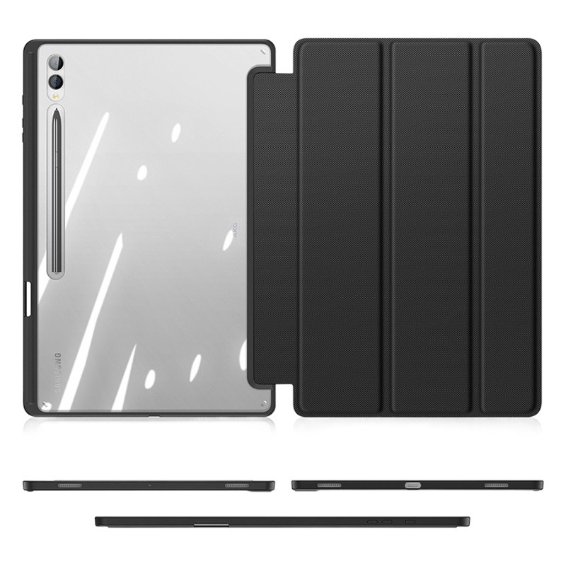 Adecuado para Samsung TabS10Plus funda protectora para tableta venta al por mayor de fábrica con ranura para bolígrafo funda protectora triple S9FE