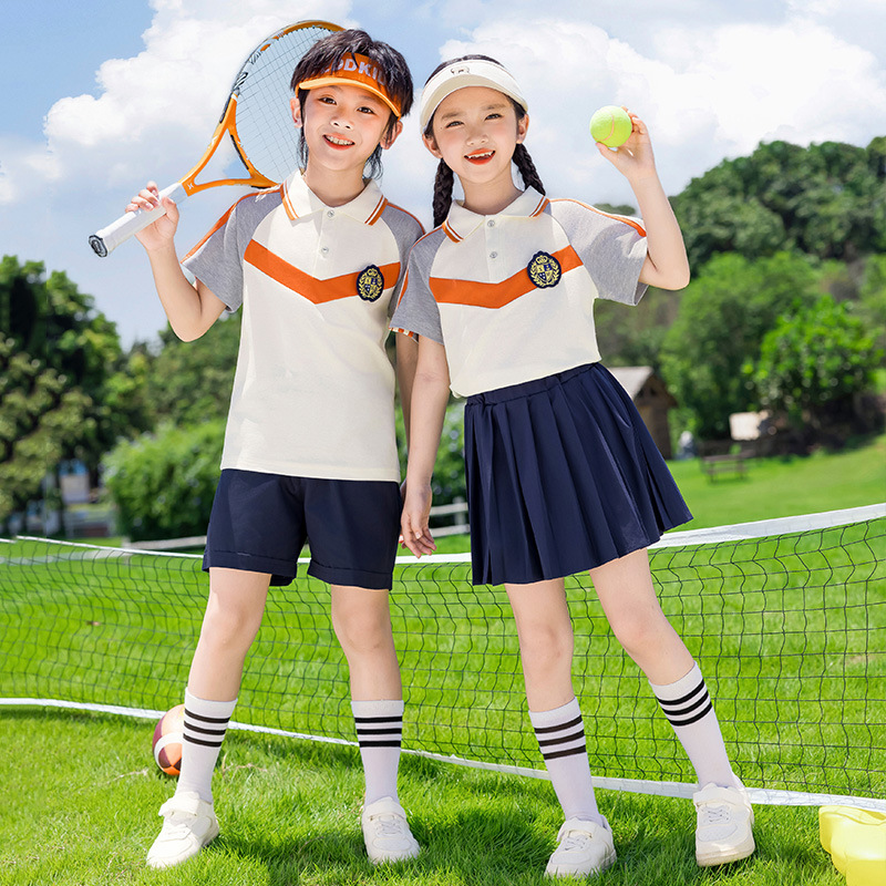 幼儿园园服春秋装棒球服三件套一年级班服运动小学生校服夏天套装|undefined