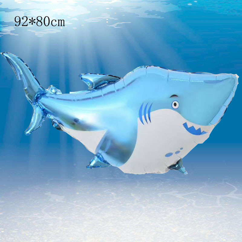 Star, Shell, Fish Pattern Children's Day Star Shell Fish Aluminum Film Party Balloon