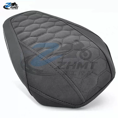 Motorcycle cushion – for lowering, raising, and softening with - rear-seat-cushion-black-original-seat-height