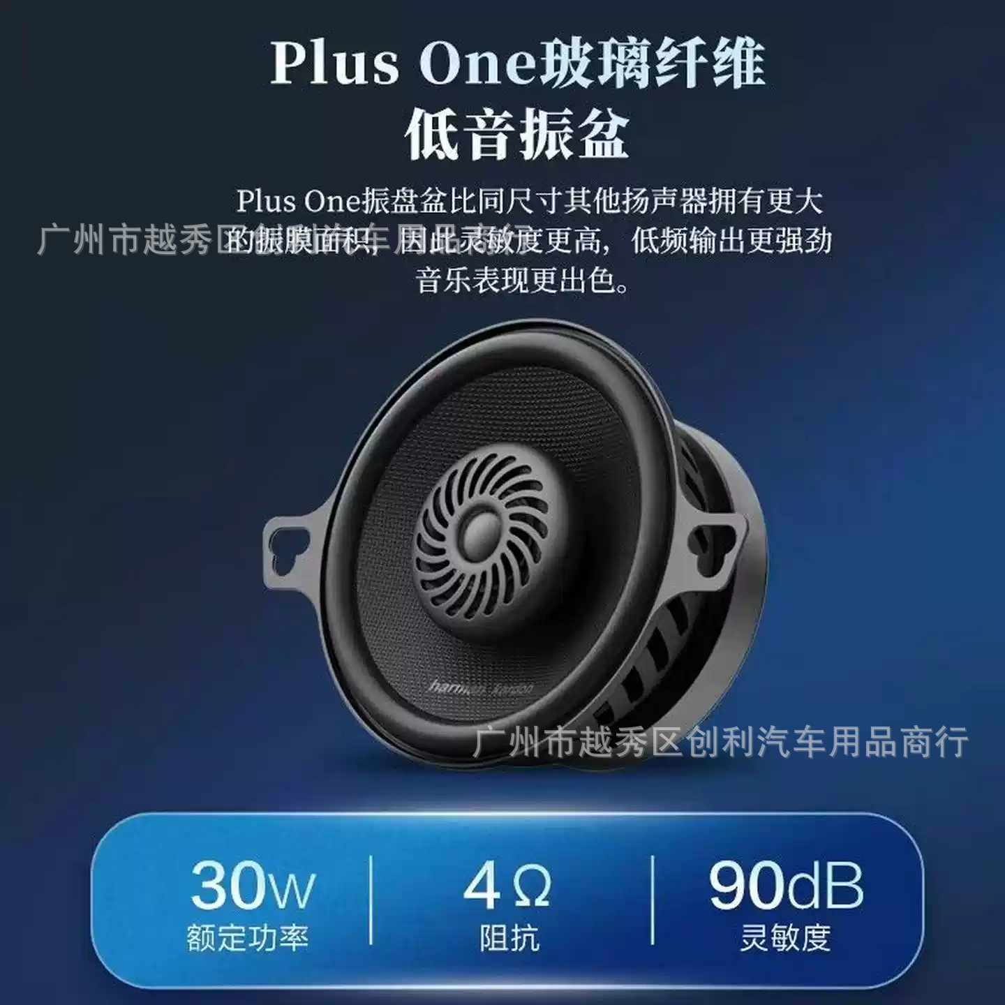 JBL Harman Kardon 3F speaker audio 3F 3.5inch coaxial speaker non-destructive installation FIT series