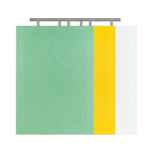 Fully booked, multi-purpose fruit cutting board, vegetable cutting board, food-grade commercial wholesale kitchen cutting board, home use square sticky board, dropshipping