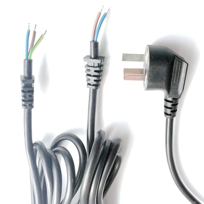 SR固定线卡扣插头电源线 国标美欧英澳日韩规印度二三插AC连接线