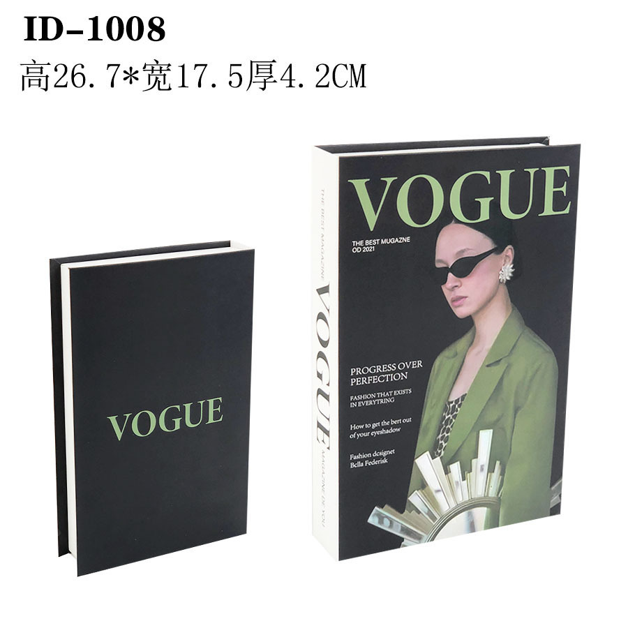 Nordic moderno libro falso plegable Inglés simulación libro accesorios de decoración libro Hotel hogar suave decoración libro