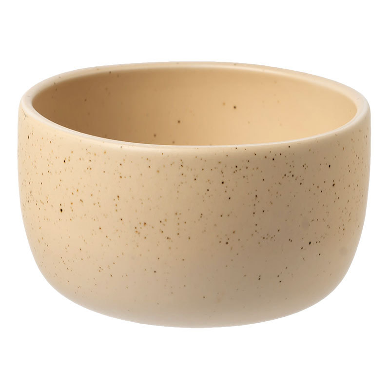 Tacos de ensalada de cerámica brillante de estilo japonés, tazón de fideos más grueso, tazón de cubiertos domésticos, tazón de desayuno retro, tazón de verduras, tazón de sopa