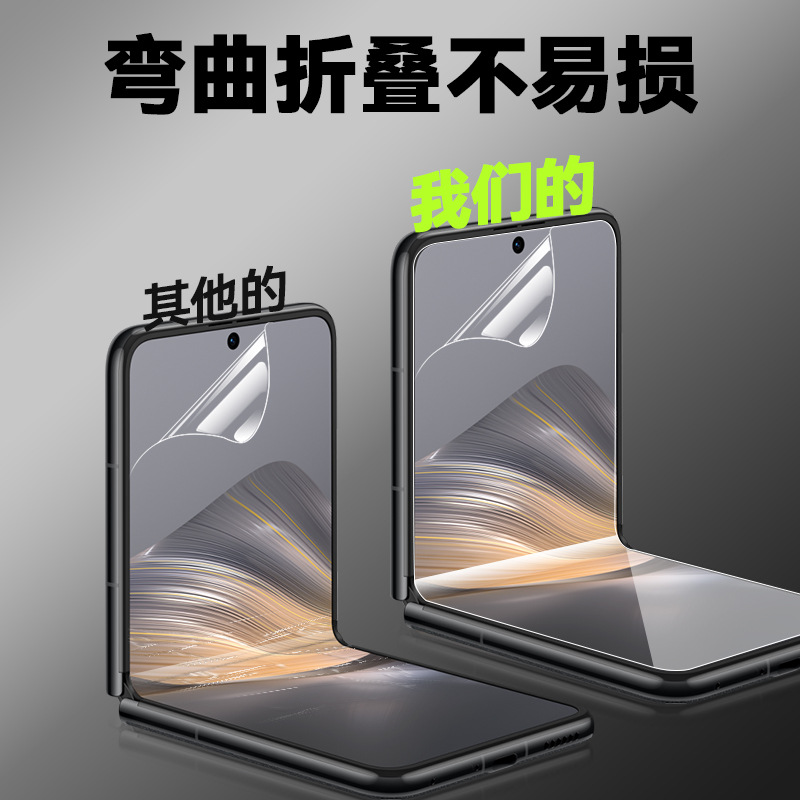 Película Protectora de Hidrogel para Samsung zflip7, Película Anti-Espía para Teléfono Plegable, Película Suave para Pantalla Plegable, Película para Pantalla flip6