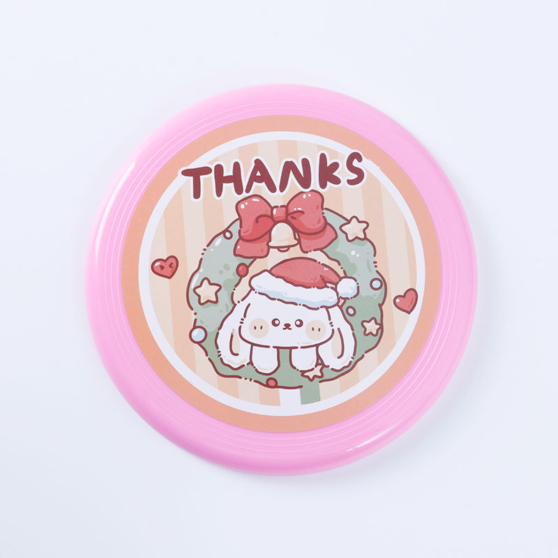 卸売漫画フリスビー子供用ソフトフリスビー プラスチックペット犬用屋外おもちゃ幼稚園用フライング|undefined