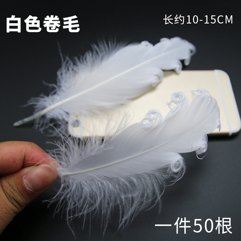 Plumas Decorativas Artesanales para Bodas y Manualidades DIY