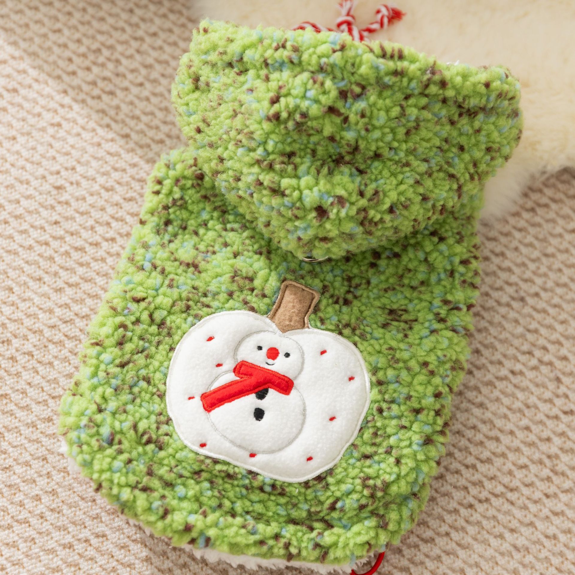 Celestial estrella de cordero, perro, gato, nuevo chaleco de invierno, ropa de peluche para perros pequeños y medianos