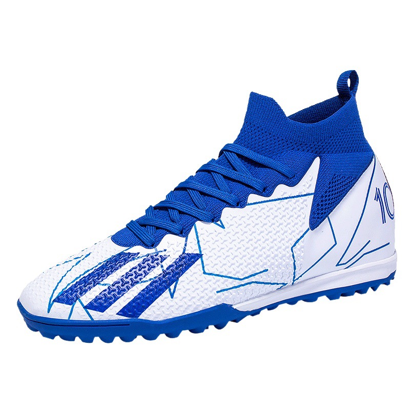 Zapatos de Fútbol, Modelo Nuevo de Verano, para Estudiantes, Adultos, Profesionales, Tacos TF, Zapatos de Entrenamiento para Hombre, Zapatos de Fútbol con Tacos Largos AG para Mujer, Dropshipping Transfronterizo