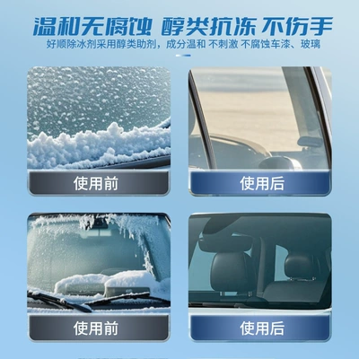 Frost Remover, Glass agent