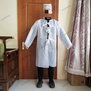包邮无纺布一次性孝衣丧服孝服孝帽白事丧事披麻戴孝殡葬用品批发-阿里巴巴