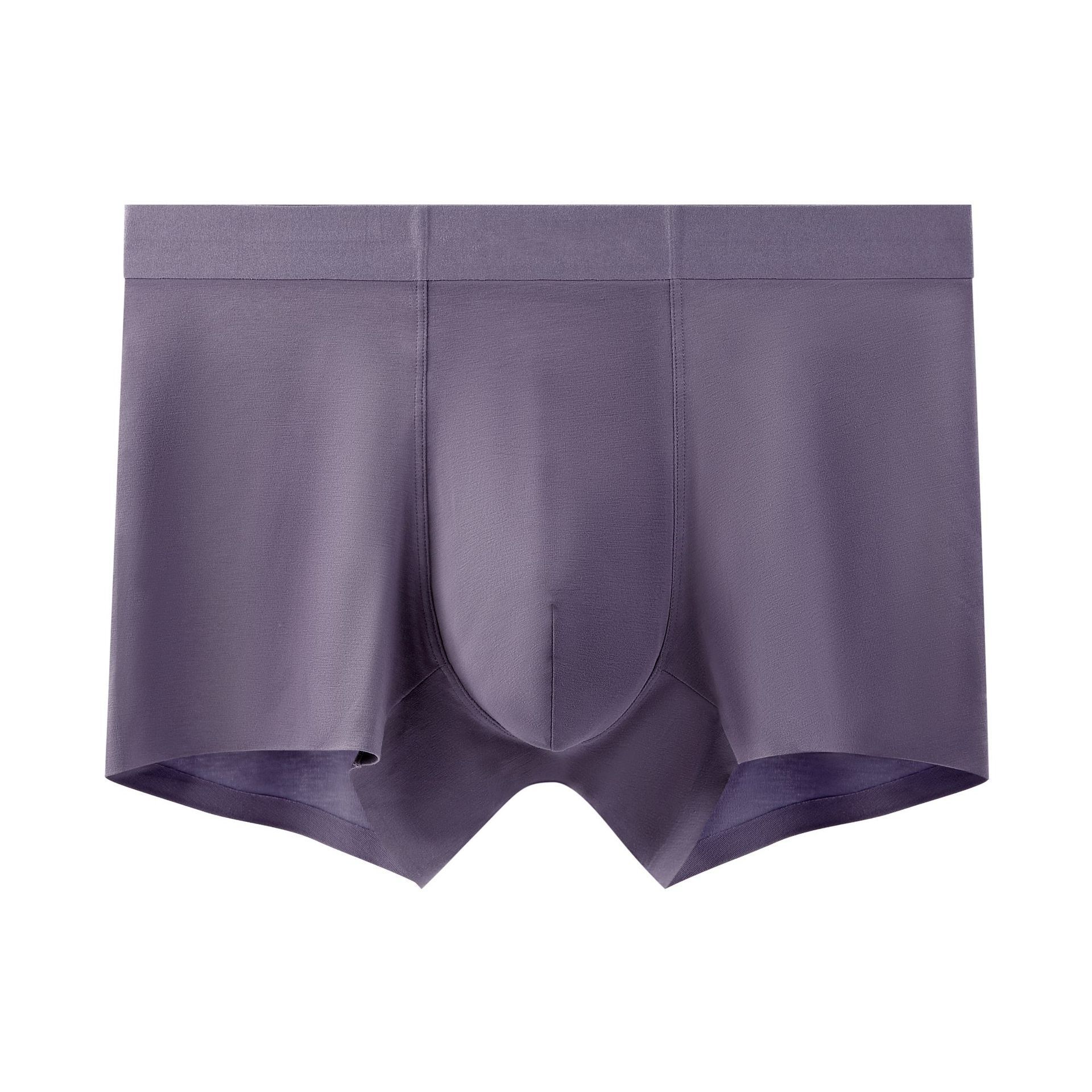202680 clase A Xinjiang algodón hombre ropa interior sin marcas cintura media abdominal hombre ángulo plano antibacteriano ropa interior hombre