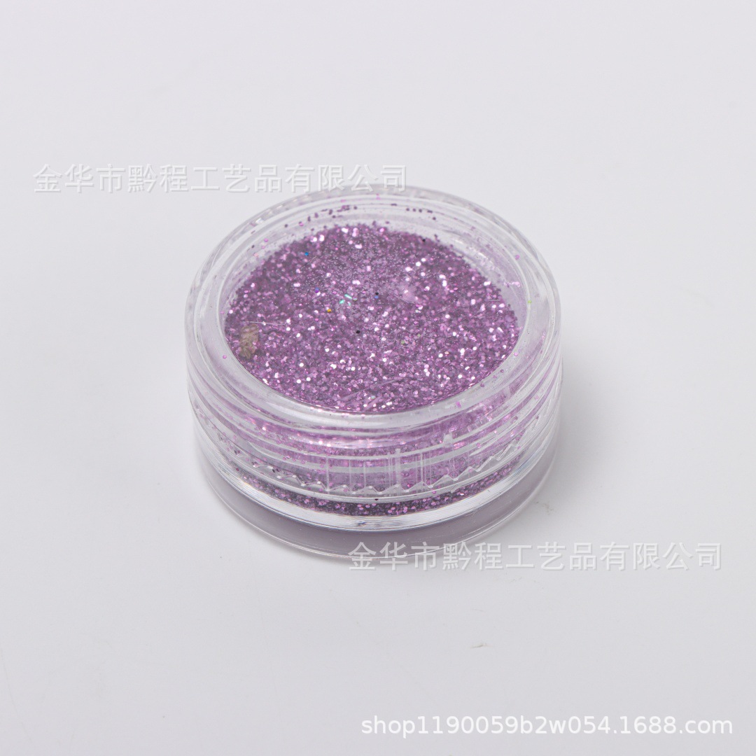 Fábrica al por mayor de caucho de goteo de pegamento polvo de cebolla dorada sequinilla hecha a mano DIY joyería de manicura 3 g / botella material de decoración de polvo flash image 18