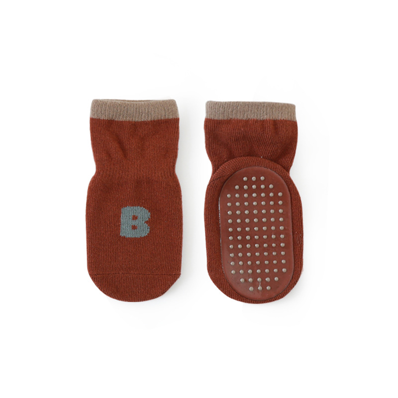 Nueva primavera y otoño calcetines para bebés segunda generación de dispensación antideslizante algodón peinado recién nacido bebé calcetines verano NIÑOS Calcetines para niños pequeños