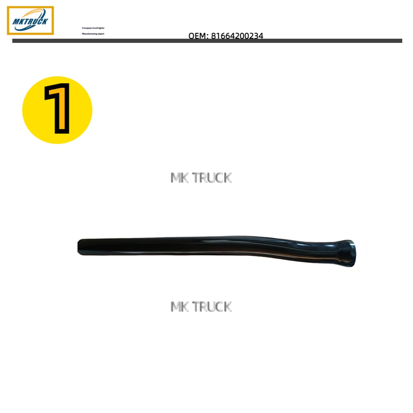 Soporte de guardabarros delantero de la rueda trasera 81664200234 para MAN TGS TGX TGA Accesorios de camiones