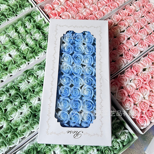 soap for St. Valentine's Day contains rose
