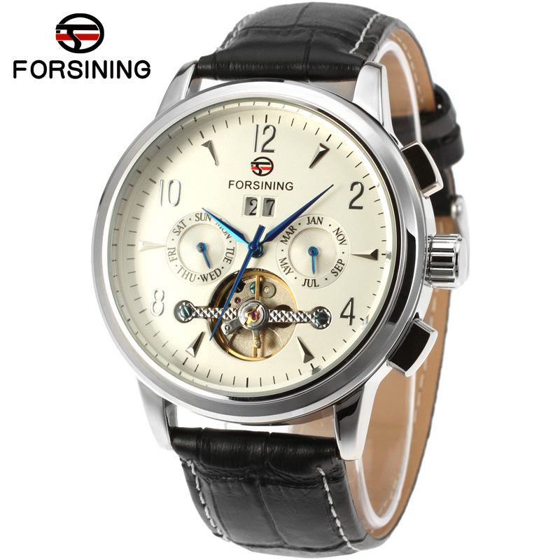 Men's Automatic Mechanical Watch With Tourbillon And Moon Phase_voghion.com