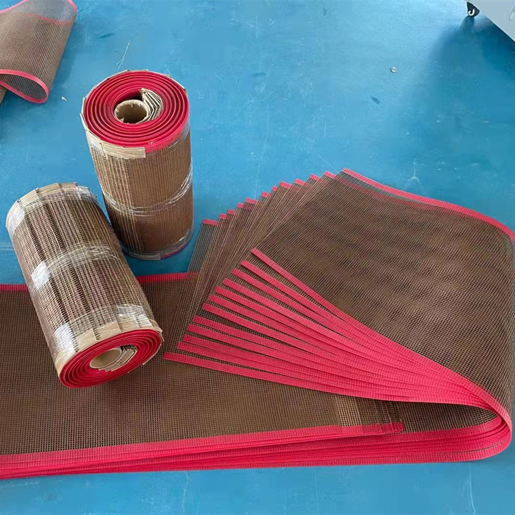 按需制作特氟龙网格输送带烘干设备用 高温用透气好 不易粘易清洁