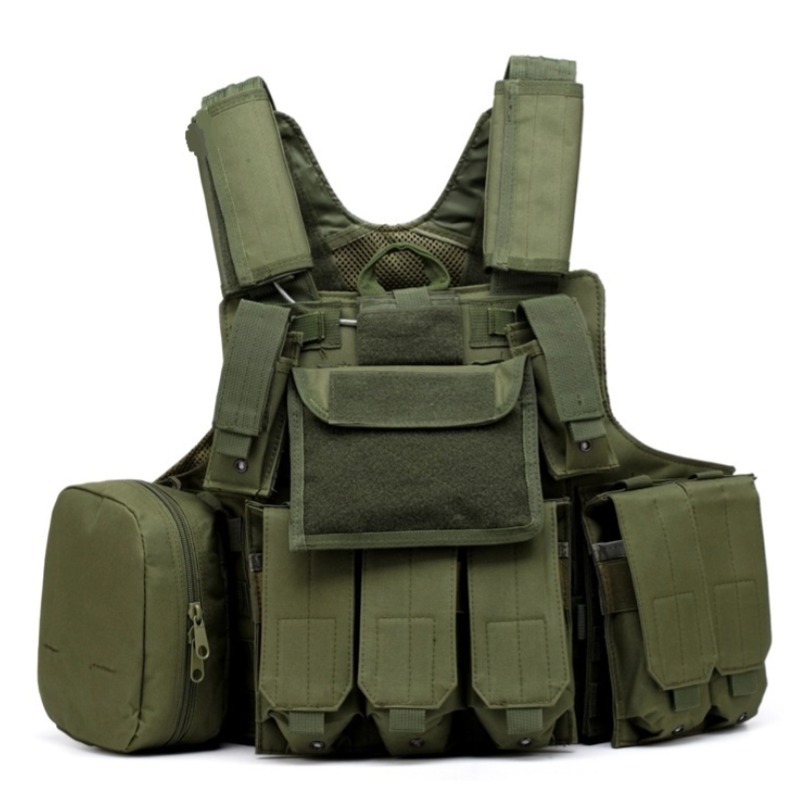 Ropa deportiva al aire libre, entrenamiento de camuflaje, chaleco de combate, chaleco a prueba de balas y a prueba de puñaladas, chaleco táctico de protección, chaleco