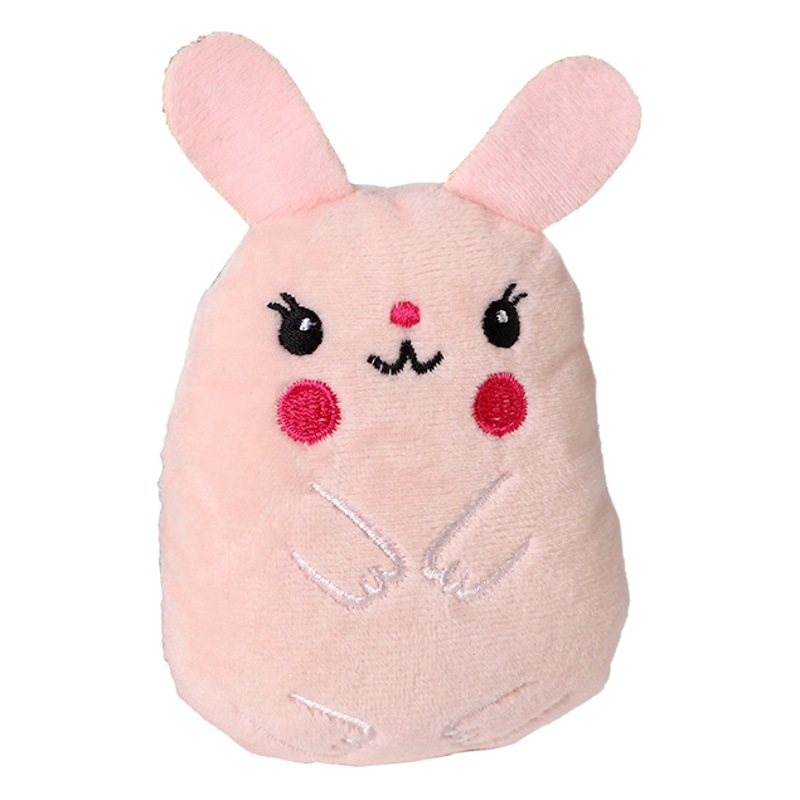 Nuevo juguete de peluche para mascotas de dibujos animados que contiene papel sonoro para hacer sonido de gato y perro resistente a los arañazos resistente a los mordiscos interactivo para aliviar suministros divertidos para gatos