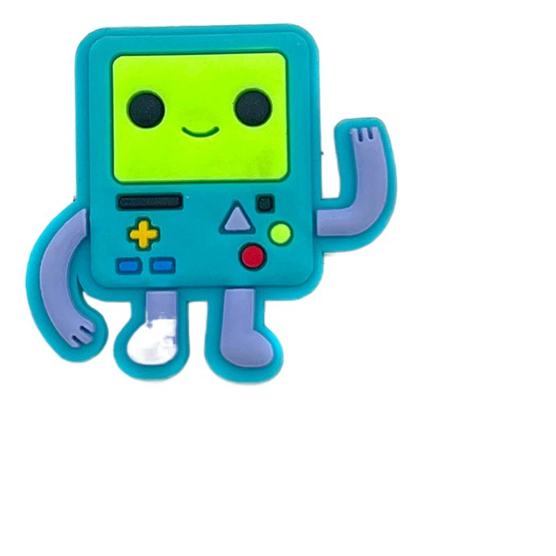 Симпатичные мультипликационные игры серии пещерных туфель цветочные аксессуары пещерные туфли застежки