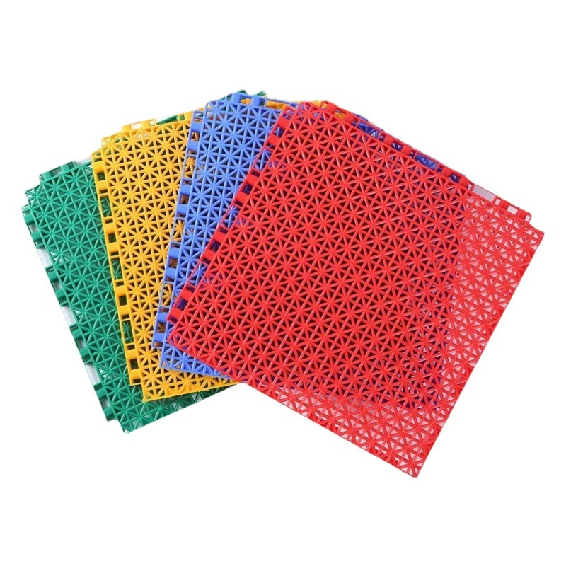 Подвесной пол для детских садов, уличных баскетбольных и бадминтонных площадок, экологически чистый напольный материал для спортивных объектов, модульная конструкция